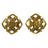 CC Logo Clip-On Earrings Metal