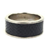 Ring Metal Black Damier Canvas