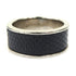 Ring Metal Black Damier Canvas