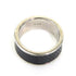 Ring Metal Black Damier Canvas