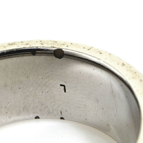 Ring Metal Black Damier Canvas