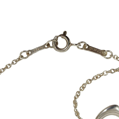 Open Heart Pendant Necklace Sterling Silver 10mm