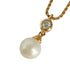 Vintage Pendant Necklace Gold