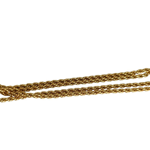 Vintage Pendant Necklace Gold