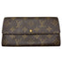Vintage Sarah Wallet Monogram Canvas