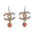 CC Logo Earrings Metal