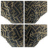 Roll Tote Zucca Coated Canvas Large