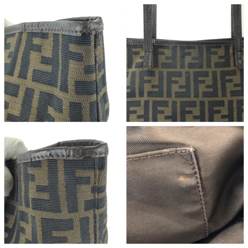 Roll Tote Zucca Coated Canvas Large