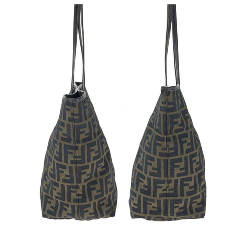 Roll Tote Zucca Coated Canvas Large