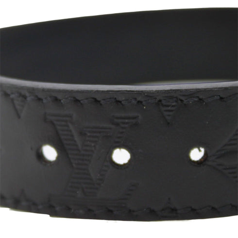 Charm Bracelet Leather Black