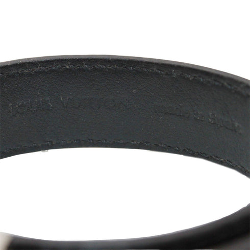 Charm Bracelet Leather Black