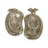 Bean Earrings Sterling Silver 20mm Sterling Silver