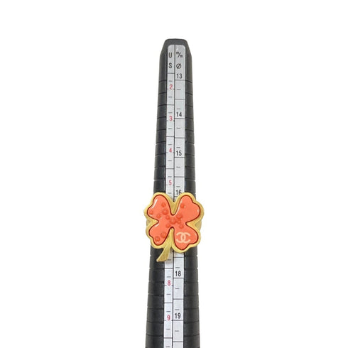 CC Logo Clover Ring Metal
