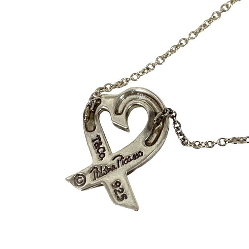 Loving Heart Pendant Necklace Sterling Silver