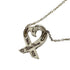 Loving Heart Pendant Necklace Sterling Silver