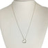 Open Heart Pendant Necklace Sterling Silver 15mm