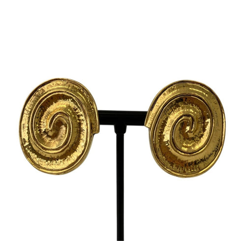 Earrings Gold-Tone Metal