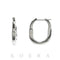 Earrings 18K White Gold