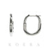 Earrings 18K White Gold