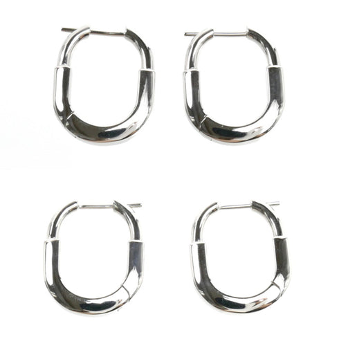 Earrings 18K White Gold
