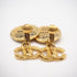 CC Logo Clip-On Earrings Metal Gold-Tone Metal