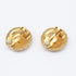 CC Logo Clip-On Earrings Metal Gold-Tone Metal