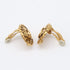 CC Logo Clip-On Earrings Metal Gold-Tone Metal