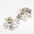 CC Logo Earrings Silver-Tone Metal Silver-Tone Metal