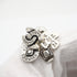 CC Logo Earrings Silver-Tone Metal Silver-Tone Metal