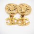 CC Logo Clip-On Earrings Metal Gold-Tone Metal