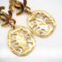 CC Logo Clip-On Earrings Metal Gold-Tone Metal