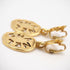 CC Logo Clip-On Earrings Metal Gold-Tone Metal