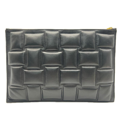 Cassette Crossbody Bag Padded Maxi Intrecciato Leather