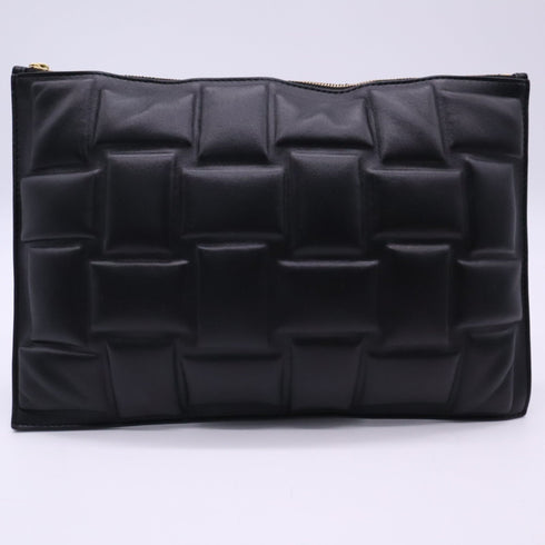 Cassette Crossbody Bag Padded Maxi Intrecciato Leather