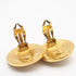 CC Logo Clip-On Earrings Metal Gold-Tone Metal