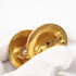 CC Logo Clip-On Earrings Metal Gold-Tone Metal
