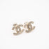 CC Logo Earrings Metal Gold-Tone Metal