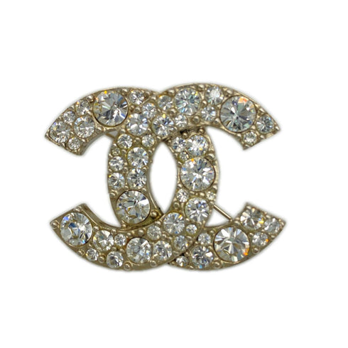 CC Logo Brooch Sterling Silver