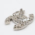 CC Logo Brooch Sterling Silver