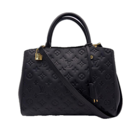 Montaigne Handbag Monogram Empreinte Leather MM