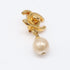 CC Logo Clip-On Earrings Metal Gold-Tone Metal