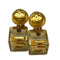 CC Logo Clip-On Earrings Metal