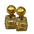 CC Logo Clip-On Earrings Metal