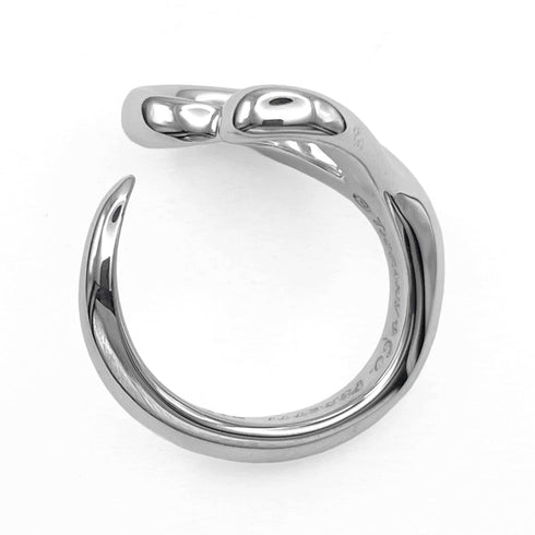 Open Heart Ring Sterling Silver