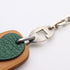 Charm Leather Brown Handbag Charm