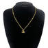 CC Logo Chain Pendant Necklace Metal