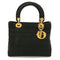 Vintage Lady Dior Bag Cannage Quilt Nylon Medium