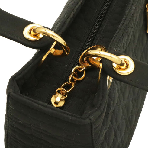 Vintage Lady Dior Bag Cannage Quilt Nylon Medium