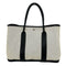 Garden Party Tote Toile and Leather 36