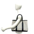 Garden Party Tote Toile and Leather 36